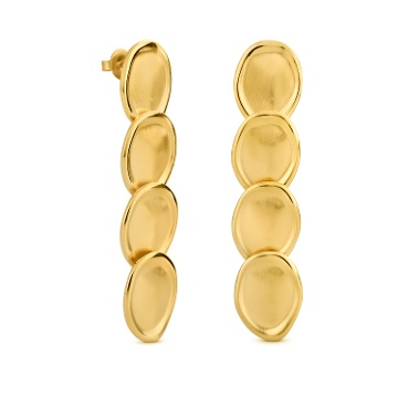 PENDIENTES LARGOS DORADOS CALA