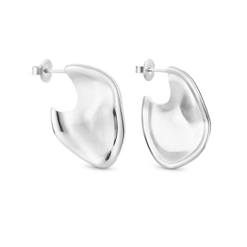 PENDIENTES PLATEADOS CALA
