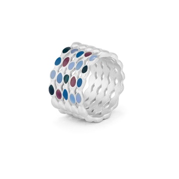 ANILLO PLATEADO AUBE