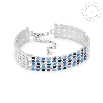 PULSERA DE PLATA AUBE