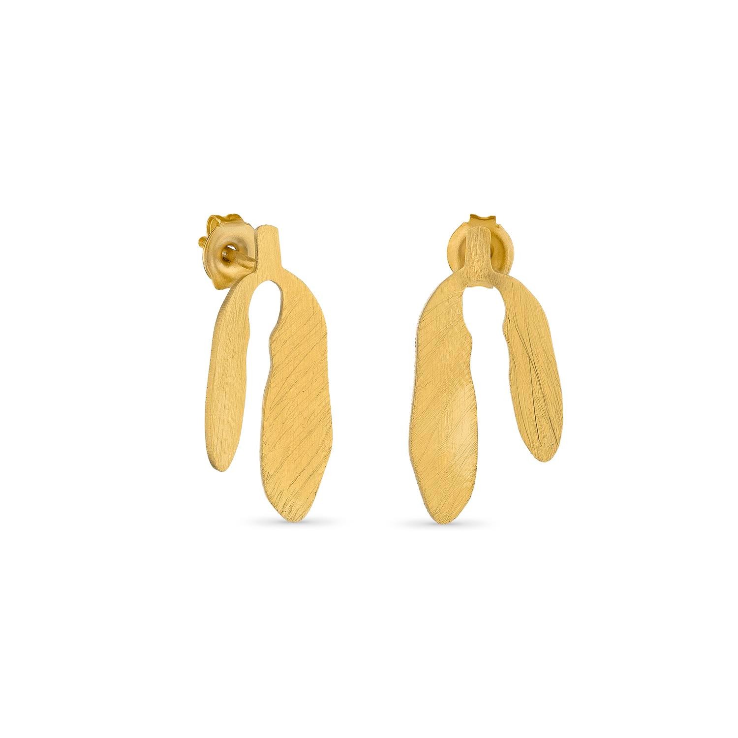 PENDIENTES DORADOS PEQUEÑOS SILVELA