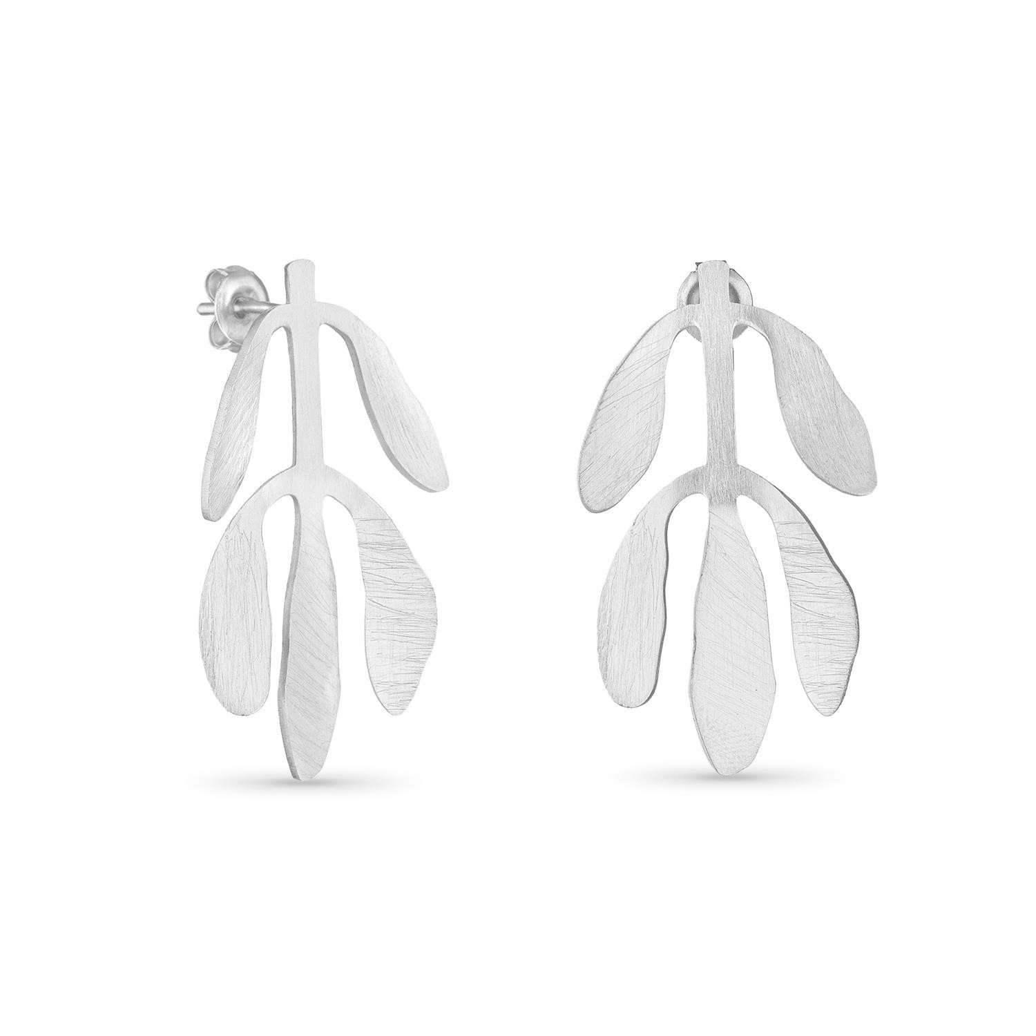 PENDIENTES PLATEADOS SILVELA