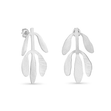 PENDIENTES PLATEADOS SILVELA