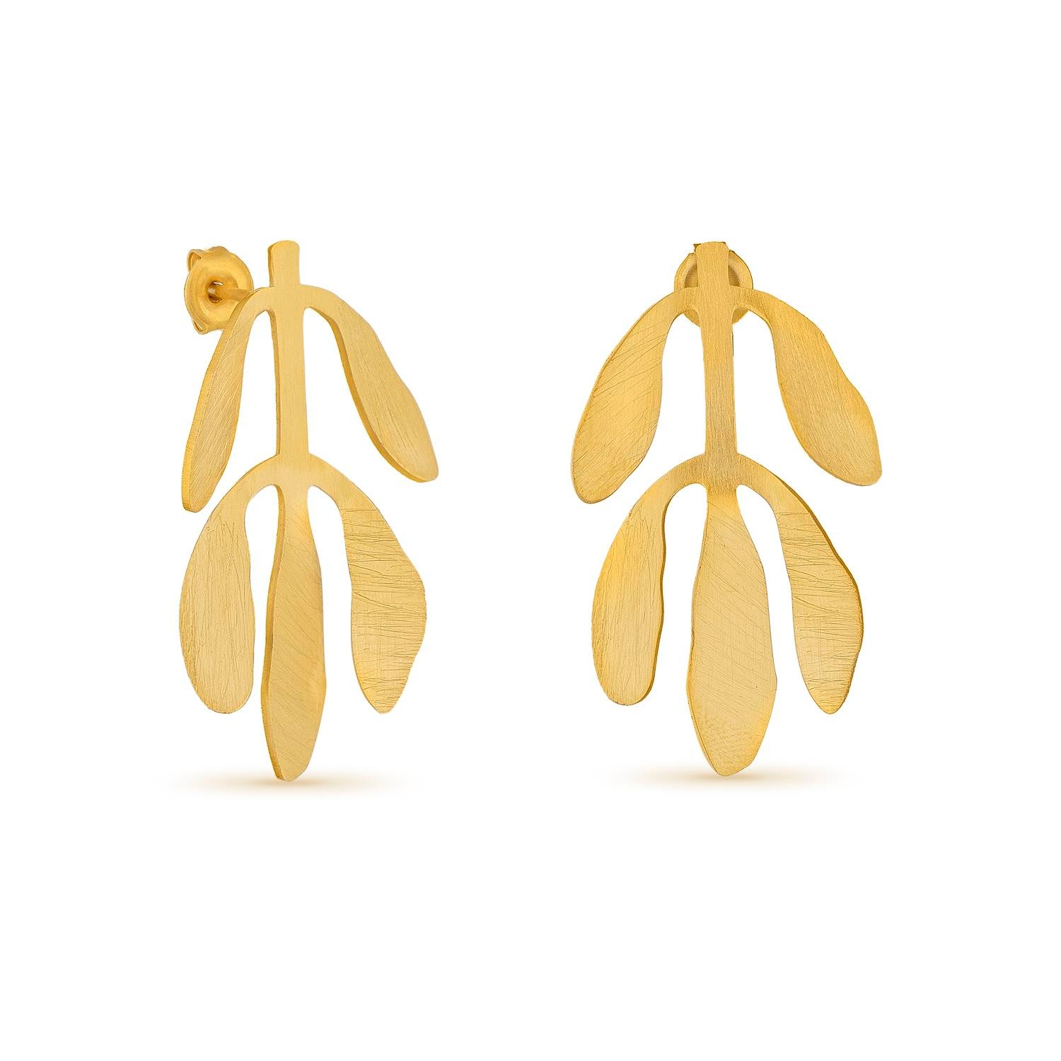PENDIENTES DORADOS SILVELA