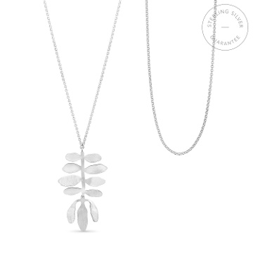 COLLAR DE PLATA LARGO SILVELA