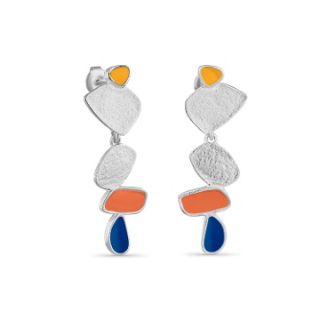 PENDIENTES PLATEADOS THALUS