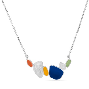 COLLAR PLATEADO CORTO THALUS