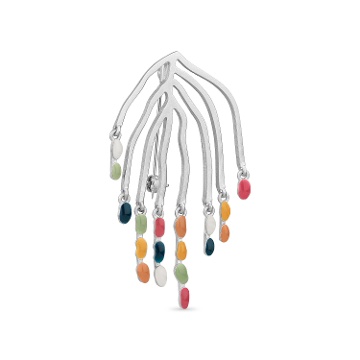 BROCHE PLATEADO DELIRI