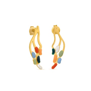 PENDIENTES DORADOS PEQUEÑOS DELIRI