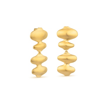 PENDIENTES LARGOS DORADOS SINUARA