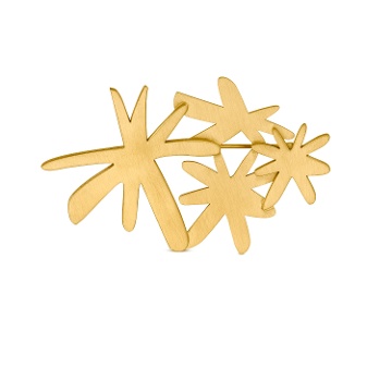 BROCHE DORADO MIRÓ JEWELRY ESTRELLAS