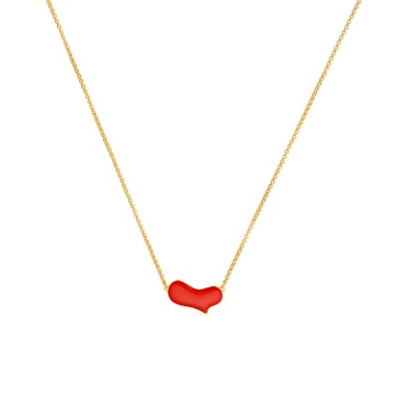 COLLAR DORADO CORAZÓN MIRÓ JEWELRY